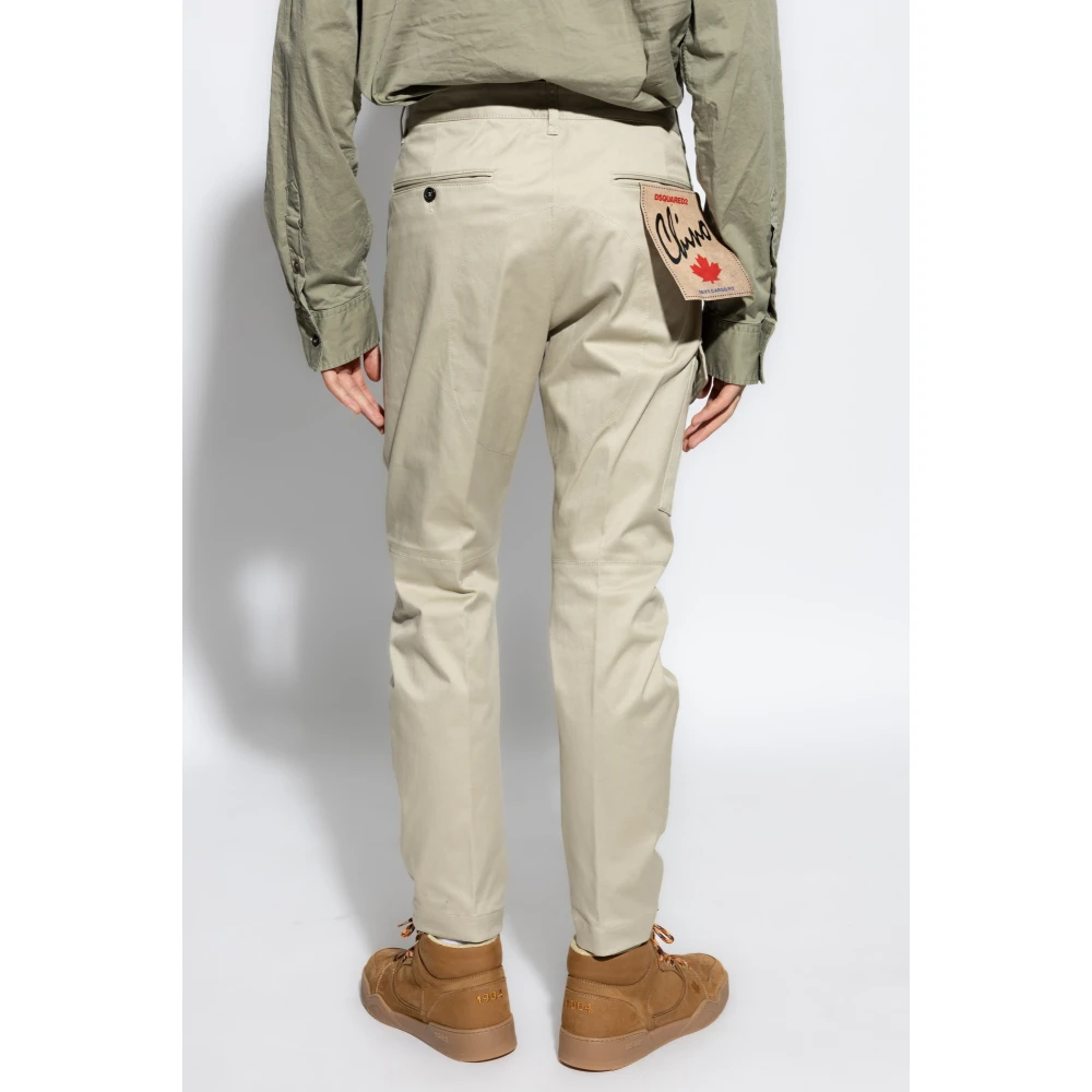 Dsquared2 Cargo broek Green Heren