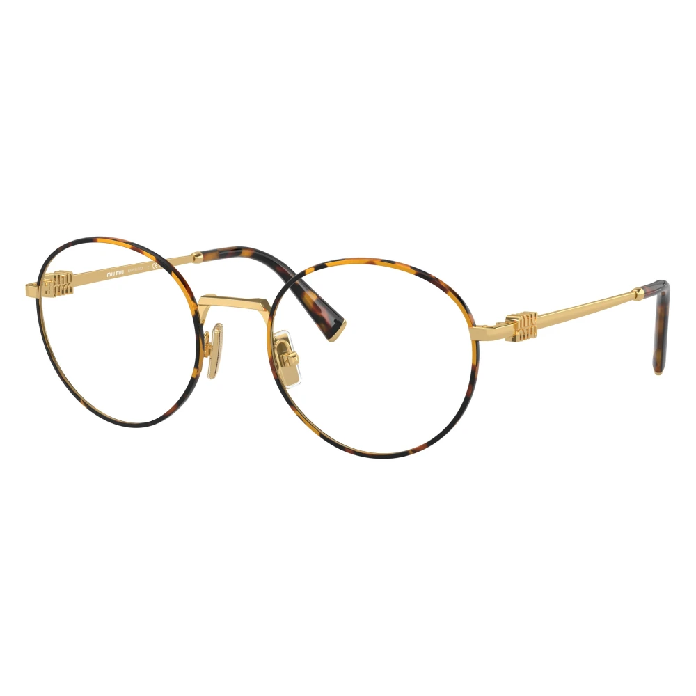 Miu Miu Unisex Yellow Glasses, 52 Mm, Mu 52Xv Optical Frame