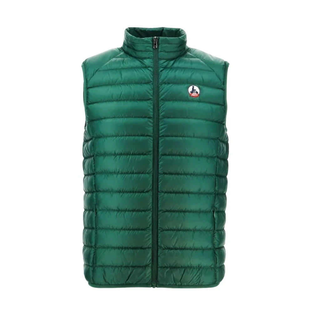 Jott Mouwloos Puffer Vest Just Over the Top Green Heren