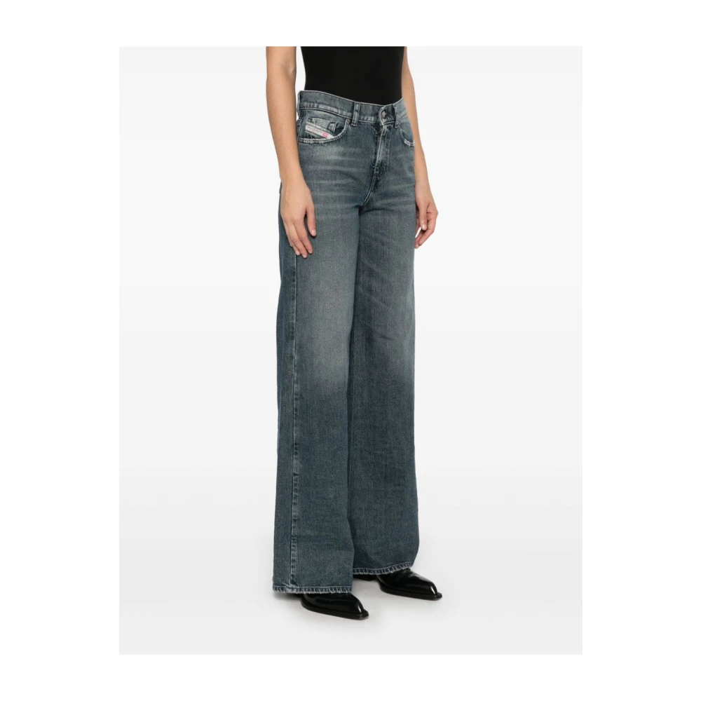 Diesel Blauw-Grijze Jeans met Klassieke Stijl Gray Dames