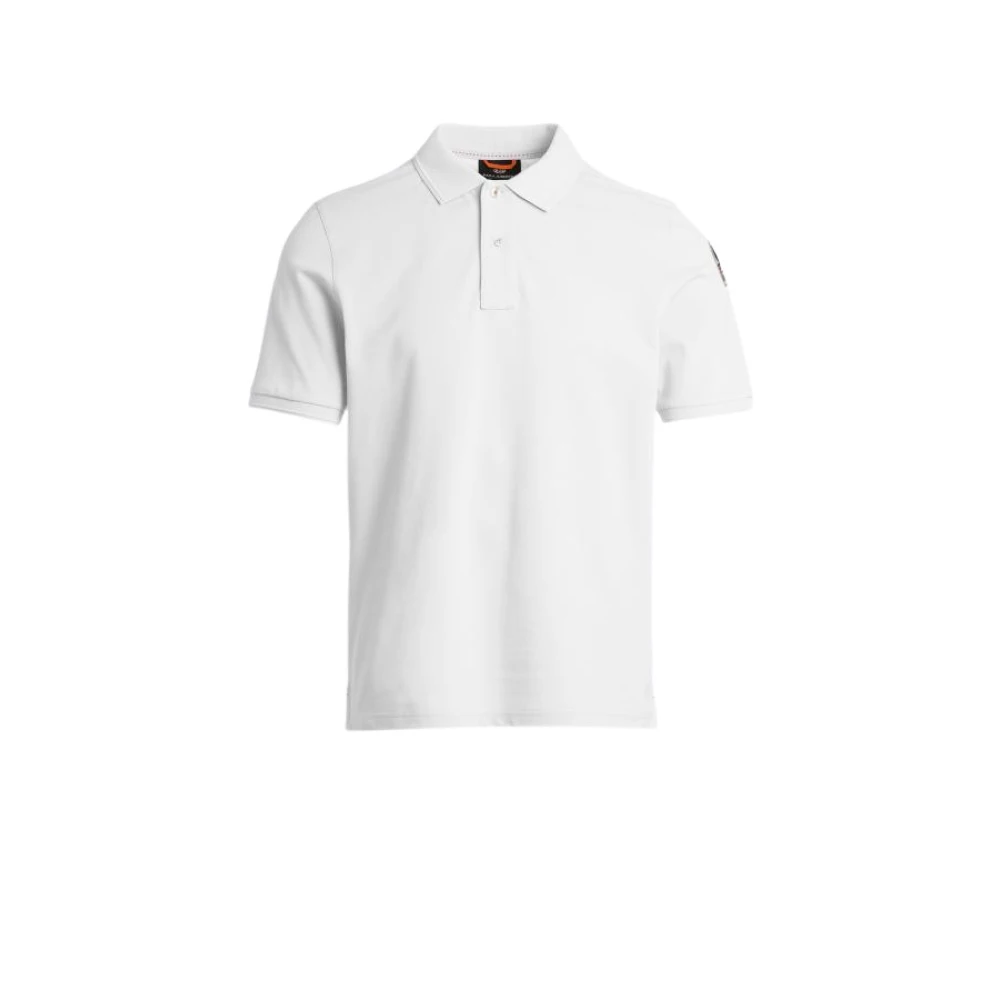Parajumpers Gangapuma Witte Polo Shirt White Heren