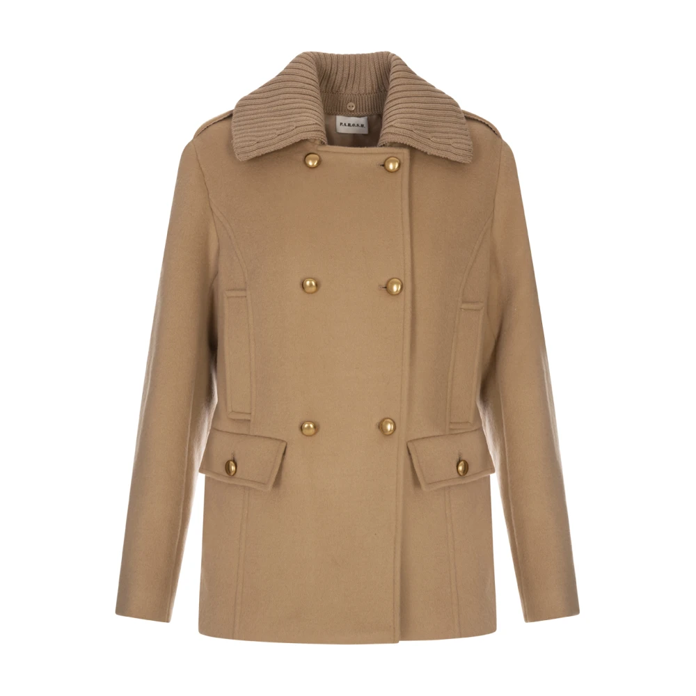 Coats > Double-Breasted Coats - - P.a.r.o.s.h. - Modalova