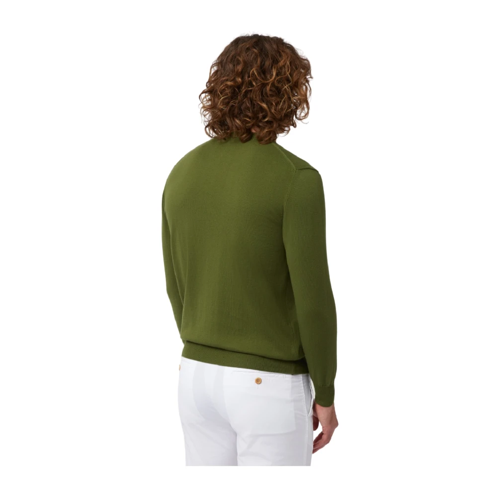 Harmont & Blaine Groene Crewneck Sweater Origineel Ontwerp Green Heren