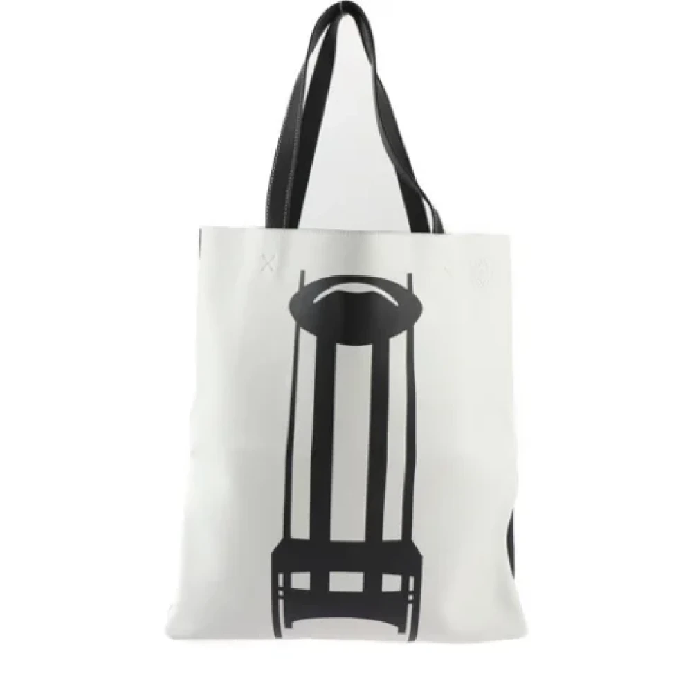 Loewe Pre-owned Fabric totes White Dames