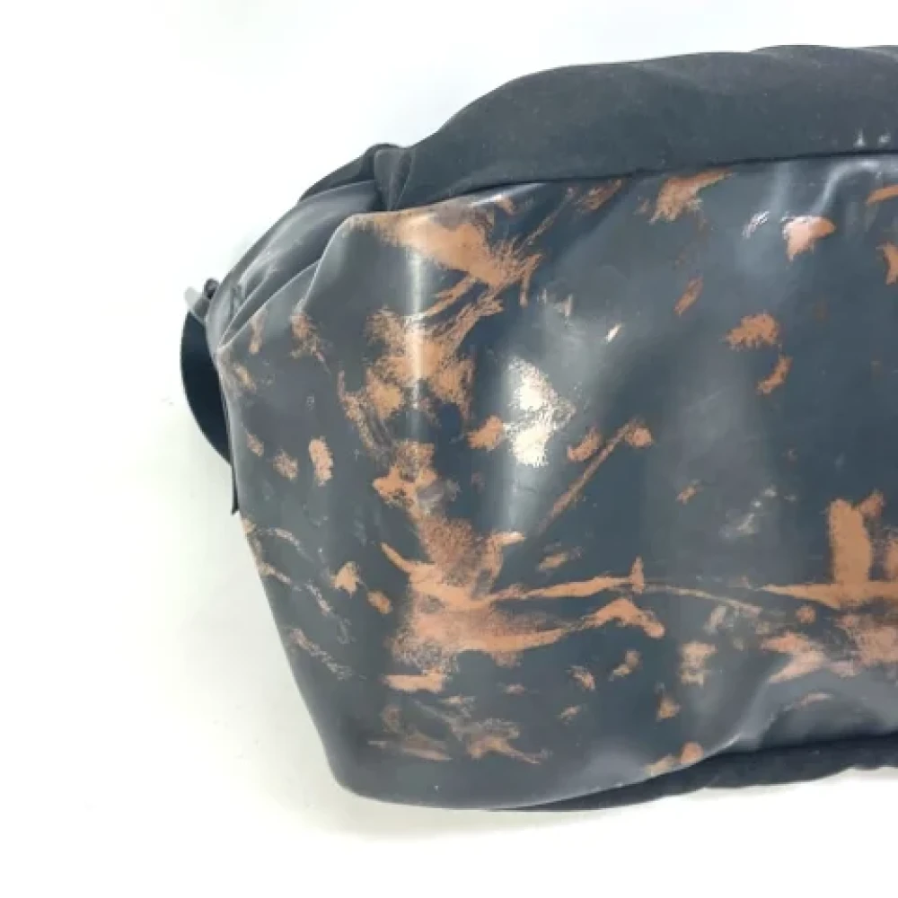 Chanel Vintage Pre-owned Canvas chanel-bags Black Dames
