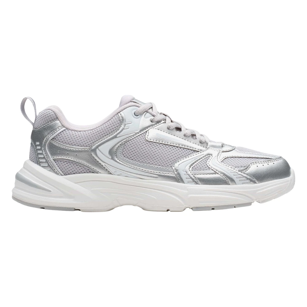 Clarks Women's Gray Crafton Move Trainers