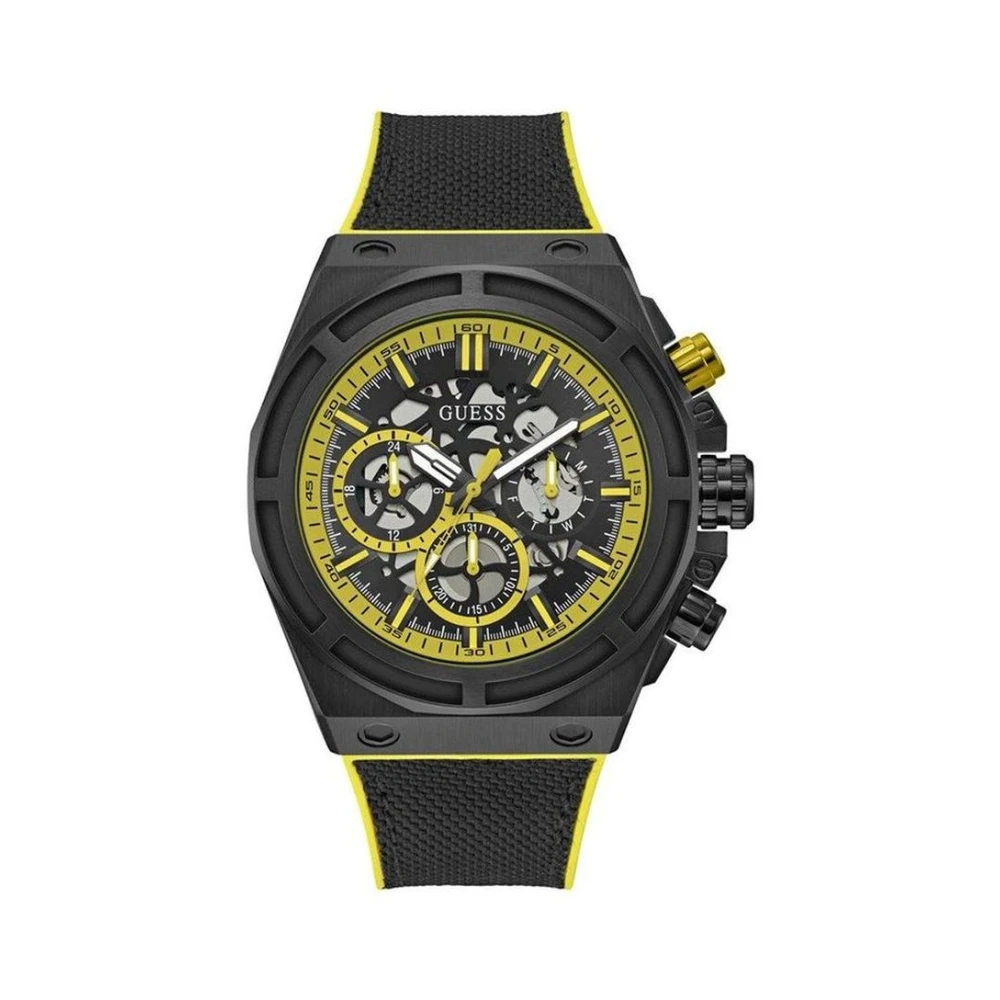 Guess Men's Black Masterpiece Watch