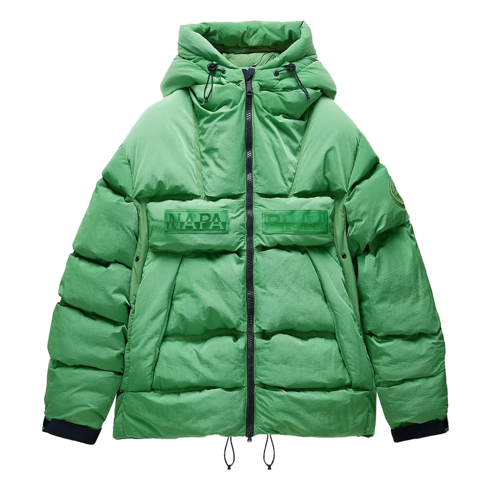 Napapijri Groene Kelly Hyper Puffer Jas Green Heren