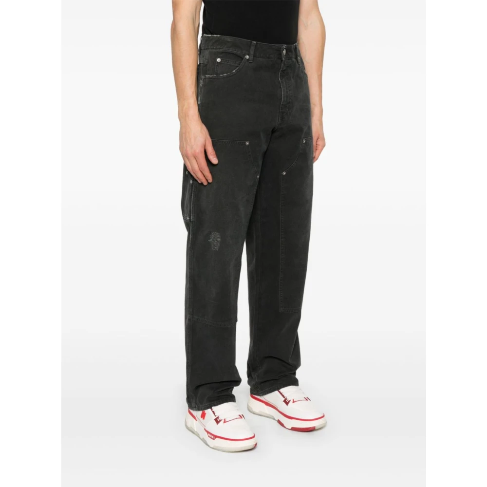 Golden Goose Zwarte Schildersbroek Black Heren