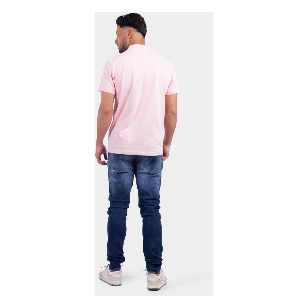 Lacoste Heren Roze Polo Shirt Ph4012 Pink Heren