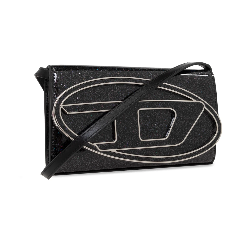 Diesel Riemportemonnee 1DR Black Dames
