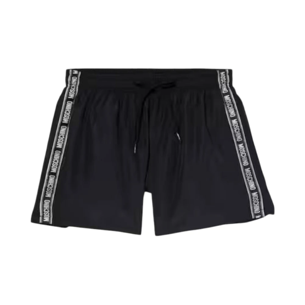 Moschino , Beachwear, Male, Black, L, Beachwear