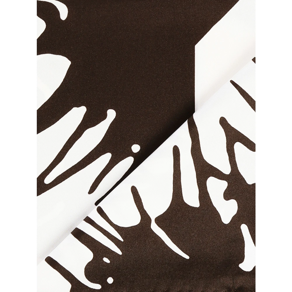 Salvatore Ferragamo Bruine Foulard Sjaal Brown Dames