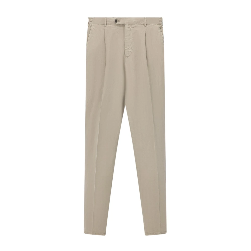 Pt Torino Mannelijk Bruin Broeken Heren, L, Slim-Fit Broeken