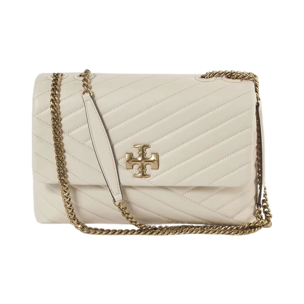 TORY BURCH Wit Leren Convertible Schoudertas White Dames