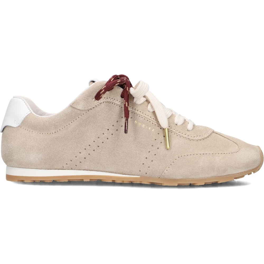 Nubikk Lage Sneakers voor Dames Dames Schoenen Beige