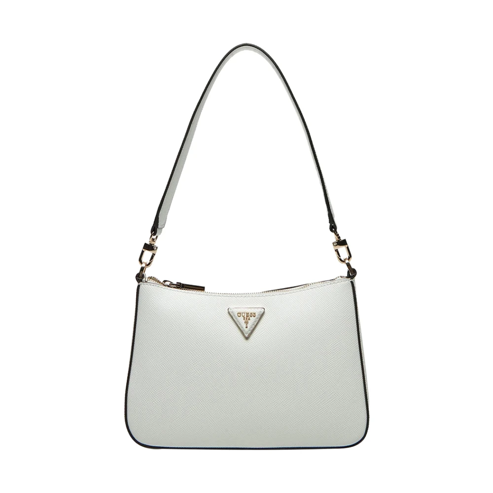 Guess Witte Handtas met Gouden Details White Dames