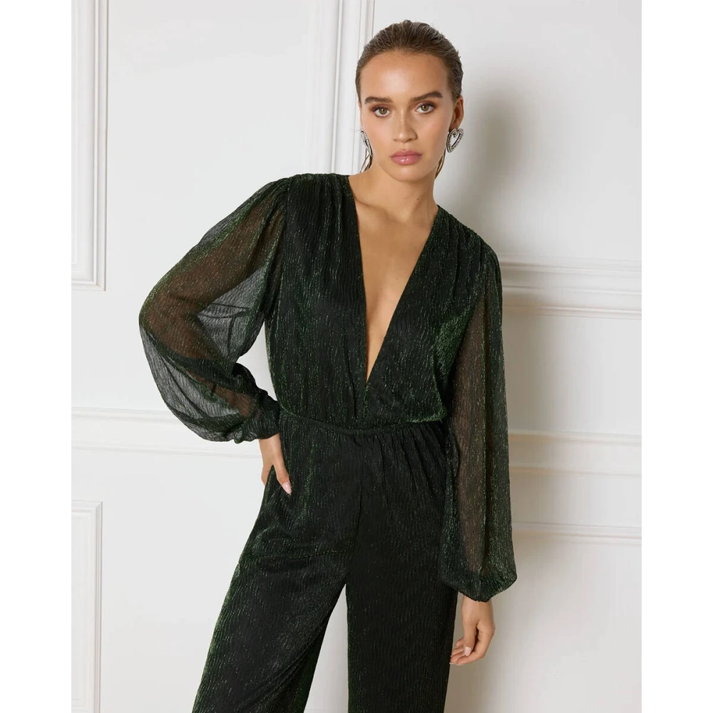 Refined Department Stijlvolle Jumpsuit Kitt Green Dames