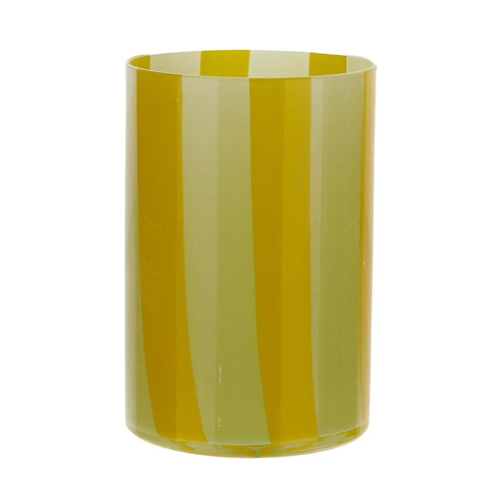 Sunnei Murano Glass Vase Yellow Unisex