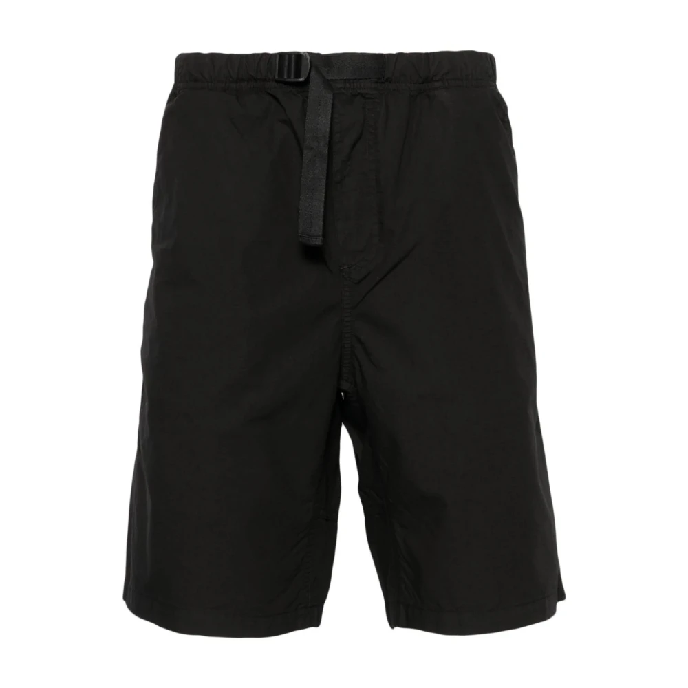 Msgm Zwarte Shorts voor Mannen Black Heren
