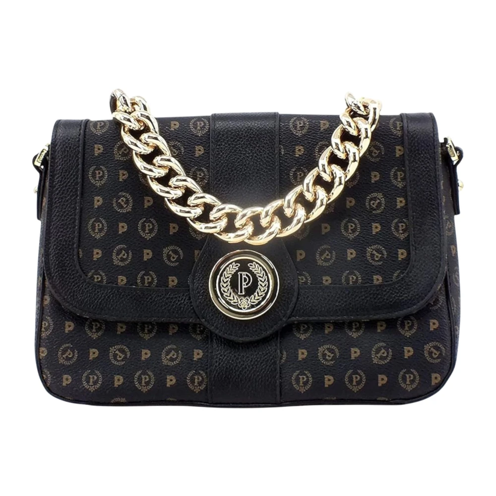 Pollini Damen Schwarz Taschen, K, One Sizegröße: