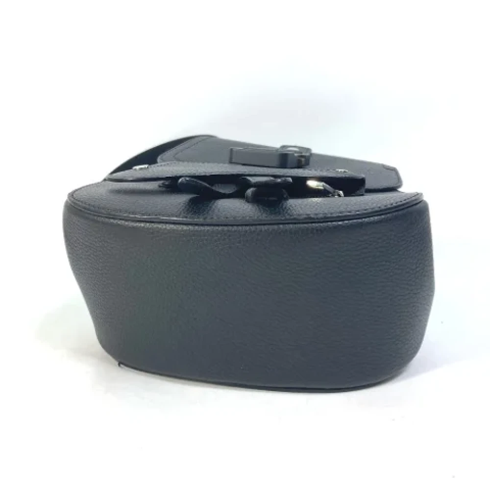 Dior Vintage Pre-owned Leather dior-bags Black Dames