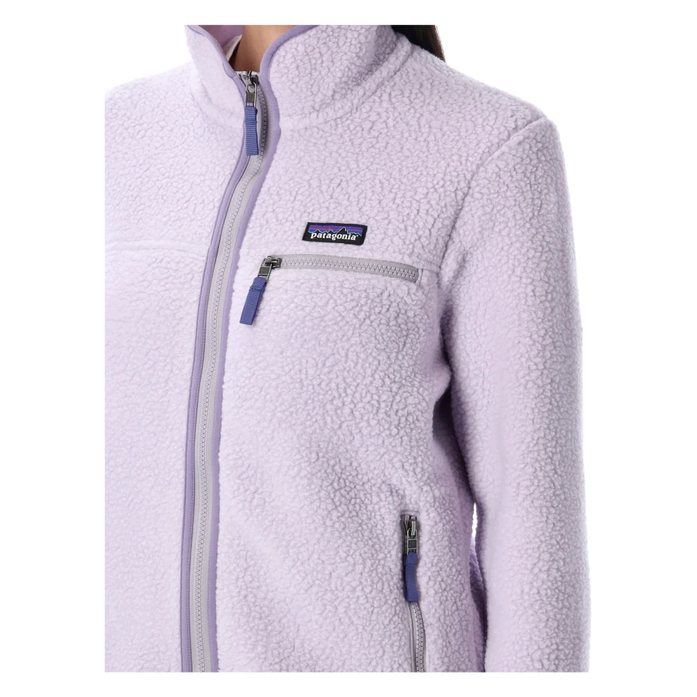 Patagonia Retro Pile Fleece Shearling Jack Purple Dames