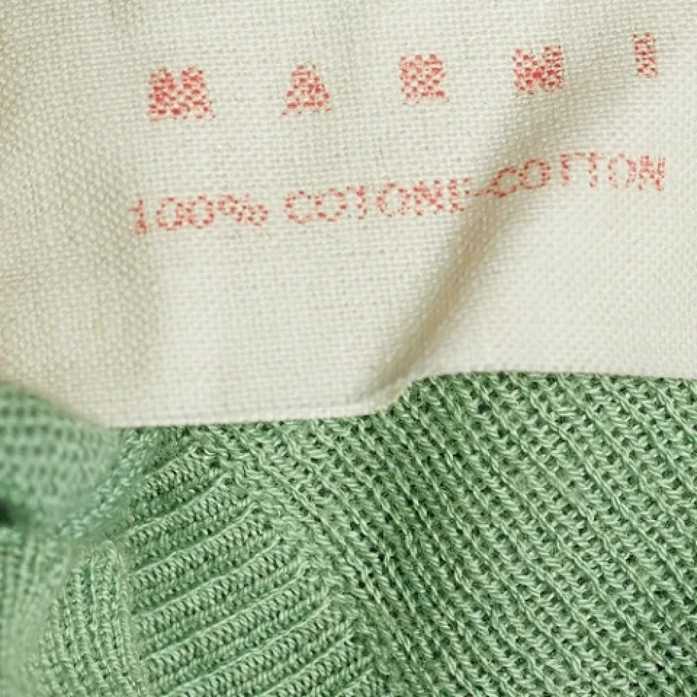 Marni Pre-owned Knit tops Green Dames
