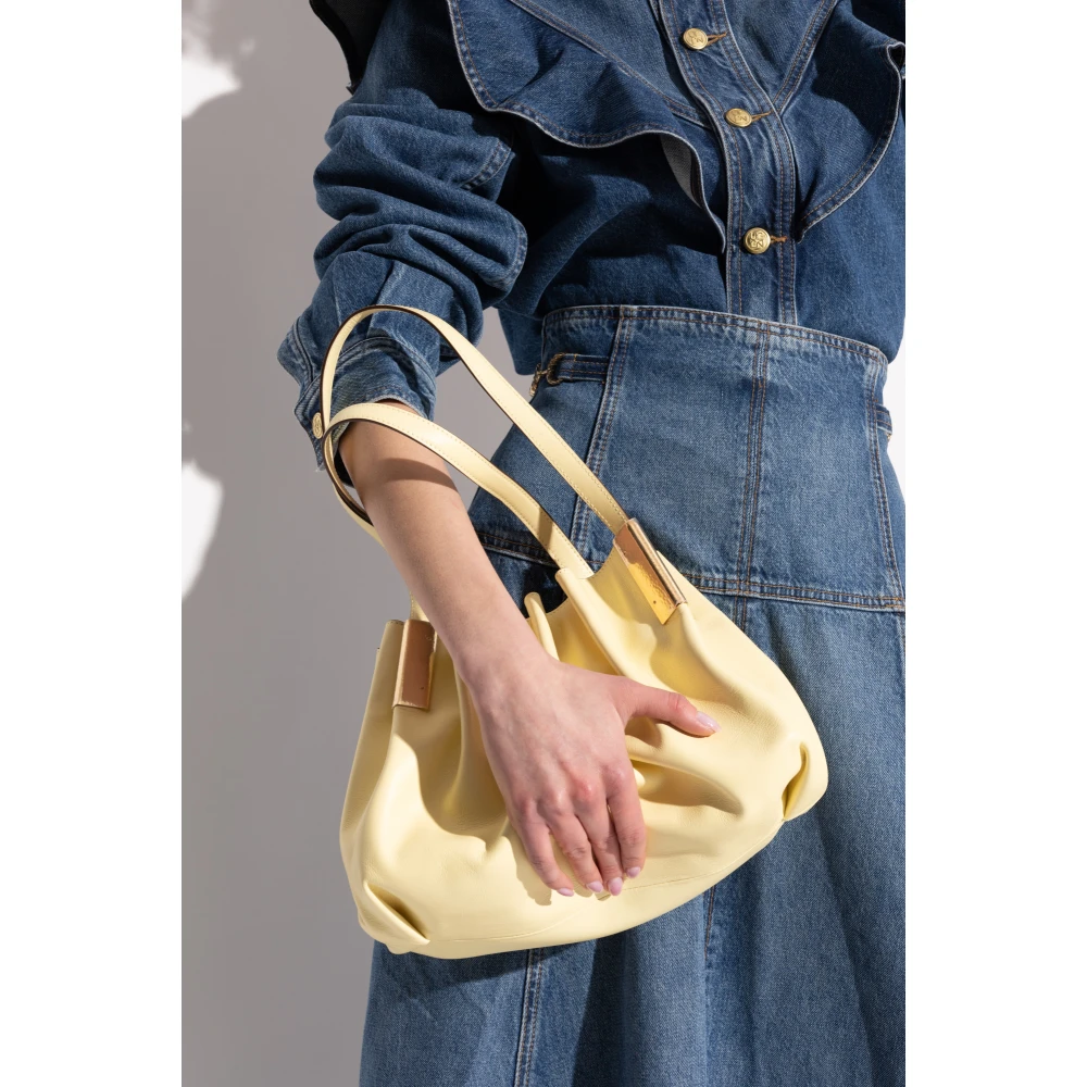 Ulla Johnson Schoudertas Isadora Mini Yellow Dames