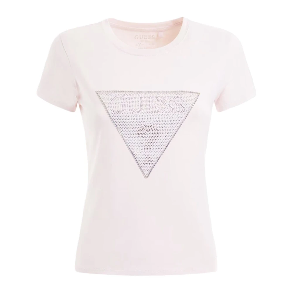 Guess - Tops > T-Shirts - Pink - Guess - Modalova