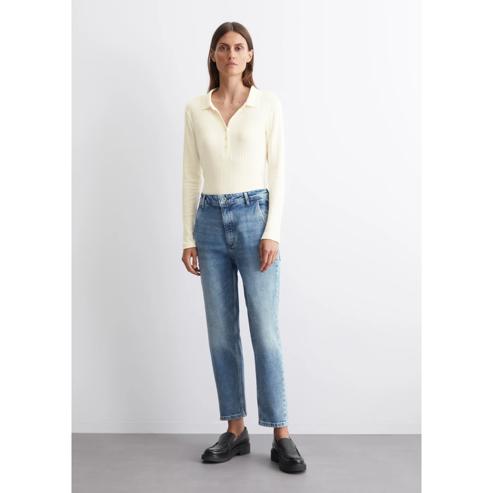 Marc O'Polo Jeans model IVA boyfriend Blue Dames