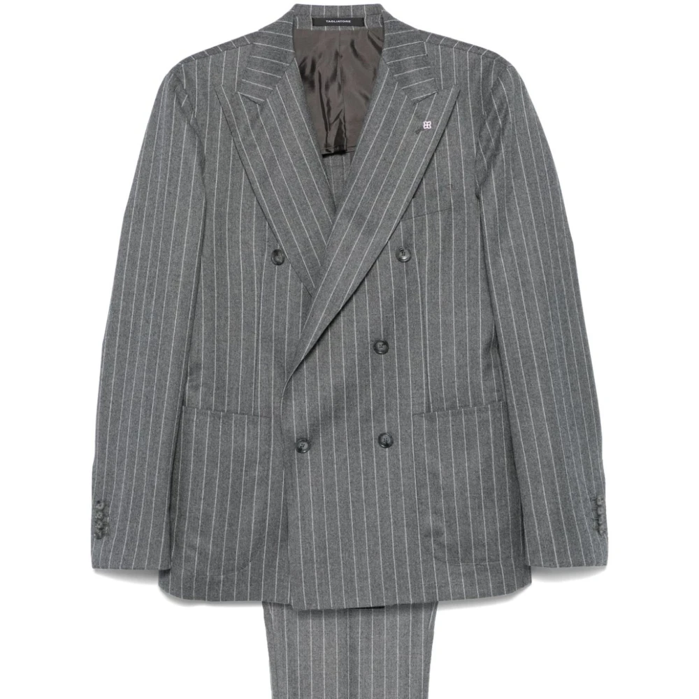 Tagliatore Jurken Grijs Gray Heren