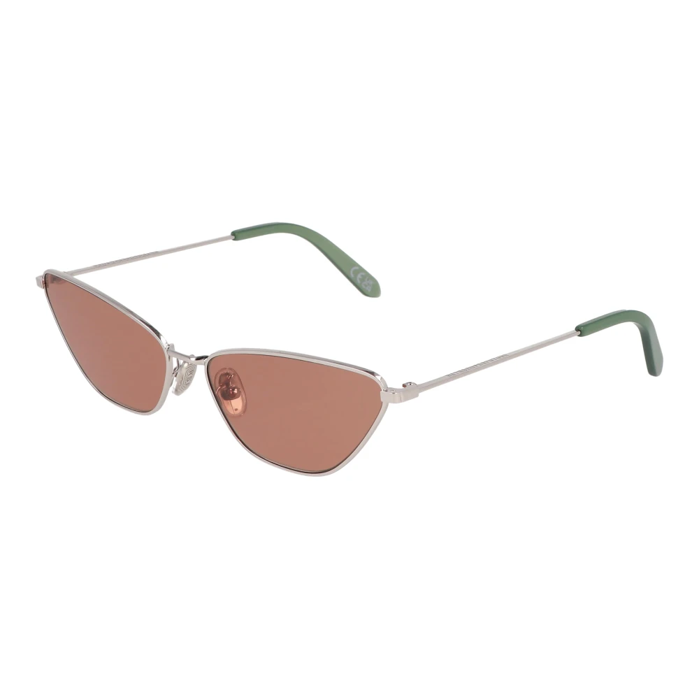 Retrosuperfuture Unisex Yellow Sunglasses, 61 Mm, Cat Eye Metal Sunglasses Spillo
