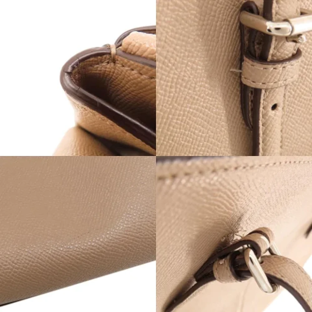 Coach Pre-owned Leather totes Brown Dames