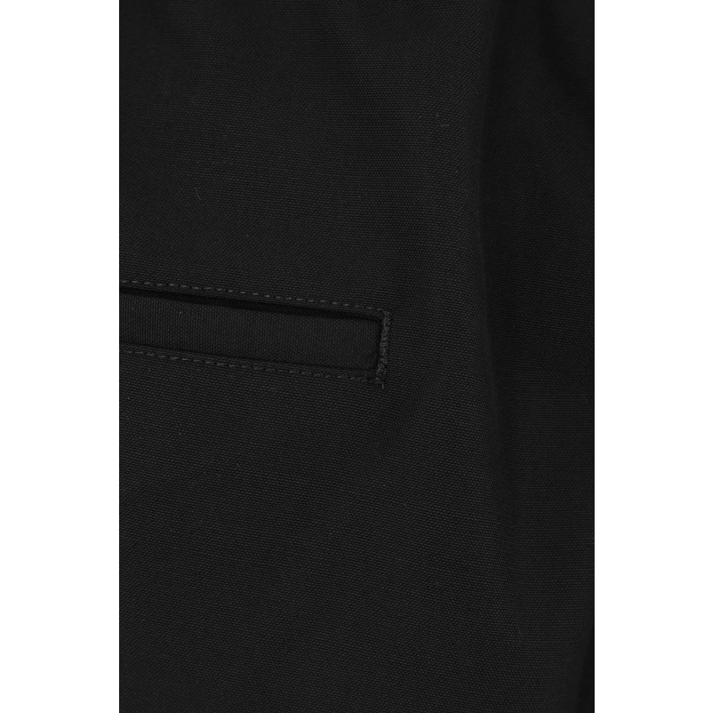 Comme des Garçons Zwarte Wijde Pijp Wollen Broek Black Heren