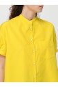 chemise-jaune-a-col-mandarin-en-coton