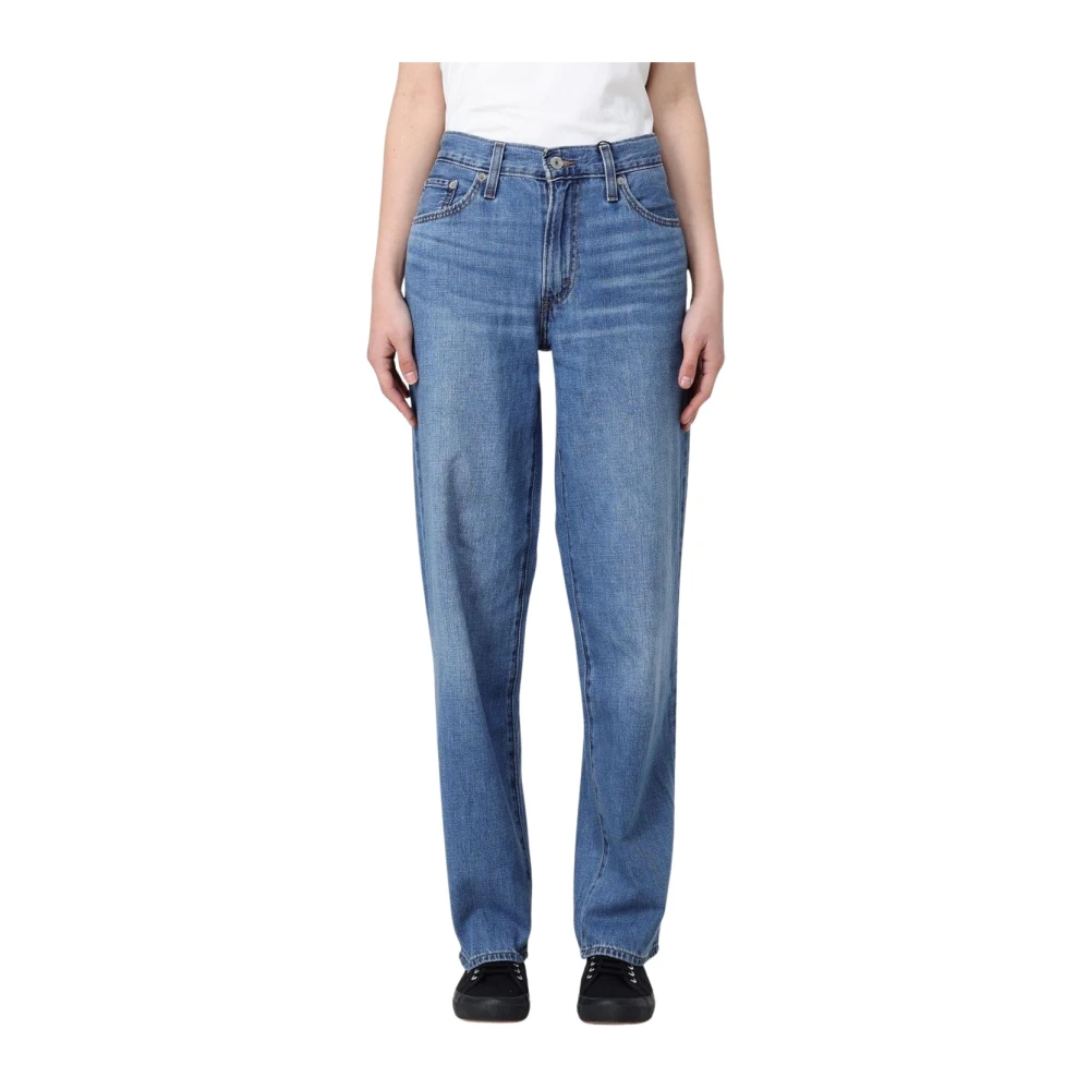 Levi's Women's Blue Straight Jeans,, Classic Straight Cut Denim Jeans W27