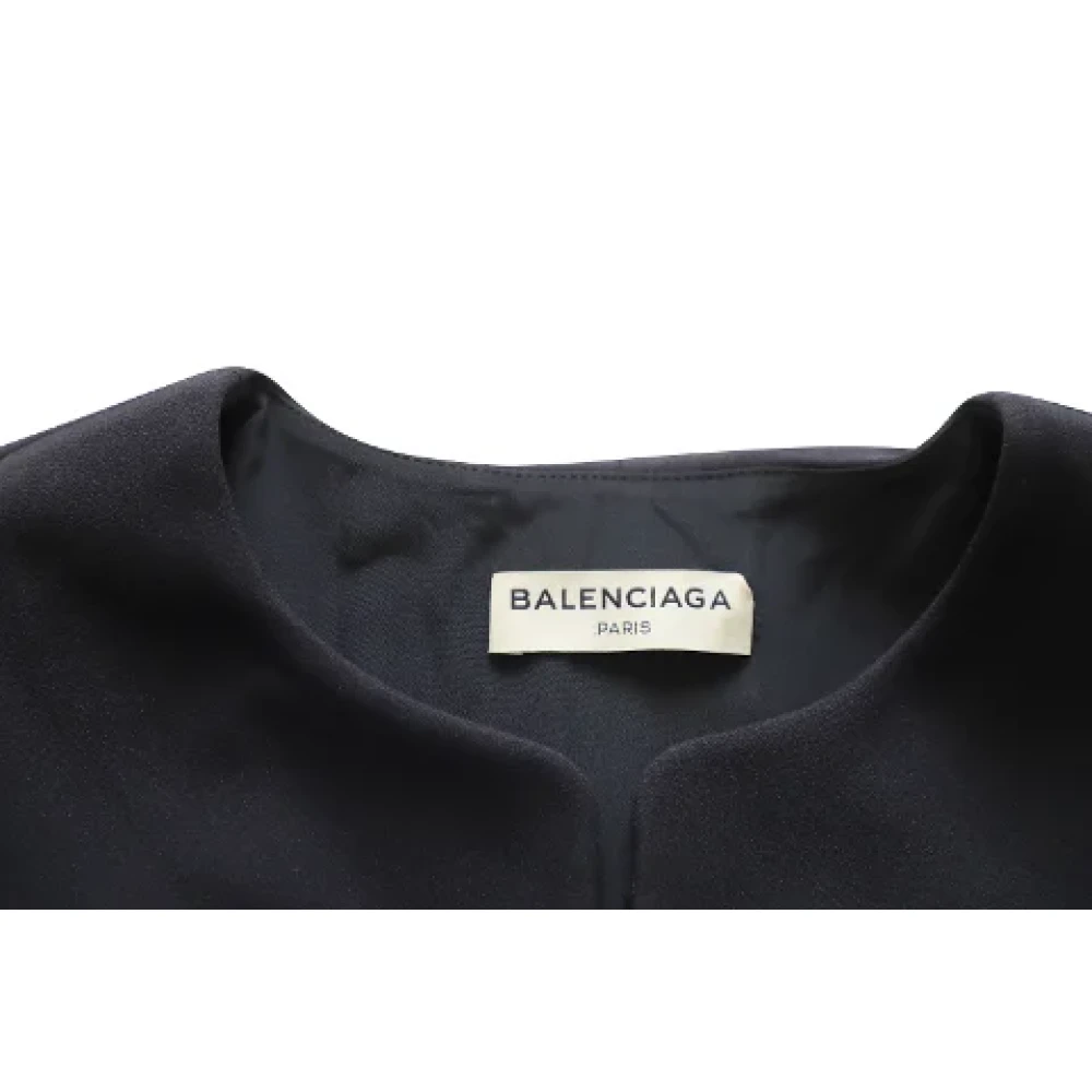 Balenciaga Vintage Pre-owned Acetate dresses Black Dames