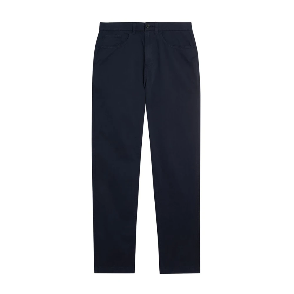 Lyle & Scott Broek Vijf Zakken Chino Blue Heren