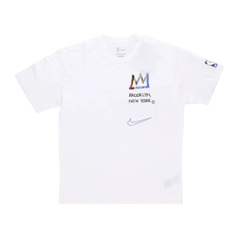 Nike City Edition Courtside Tee White Heren