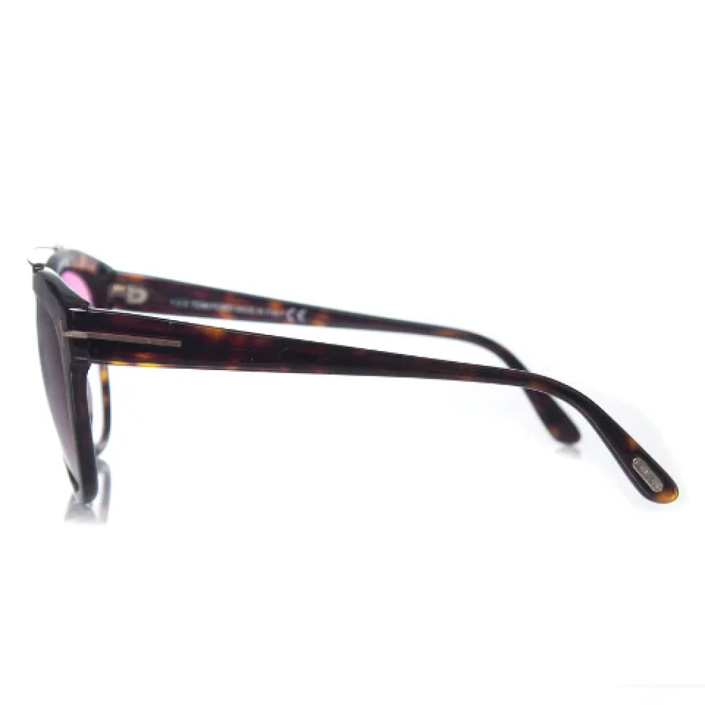 Tom Ford Pre-owned Plastic sunglasses Brown Dames