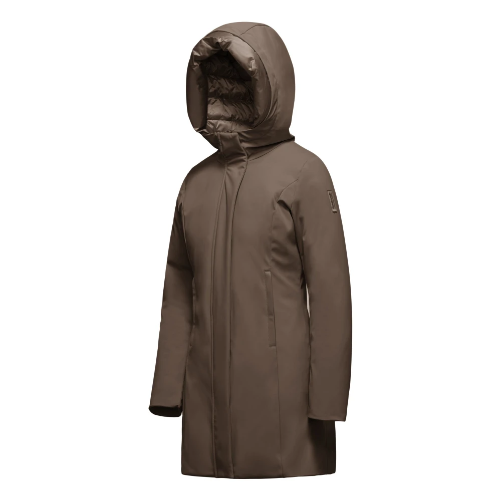 BomBoogie Winterparka met capuchon Brown Dames