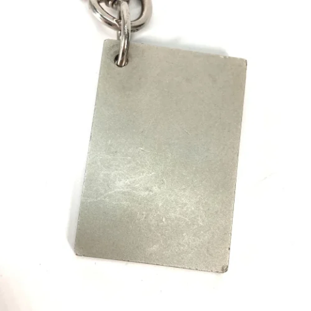 Louis Vuitton Vintage Pre-owned Fabric key-holders Gray Dames