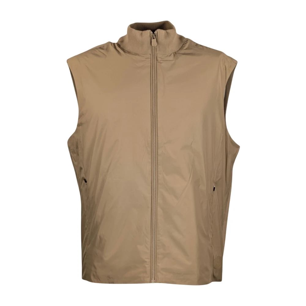 Save The Duck Men's Beige Waistcoats, S, Orris Gilet
