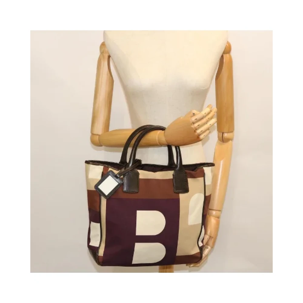 Bally Pre-owned Canvas totes Brown Dames