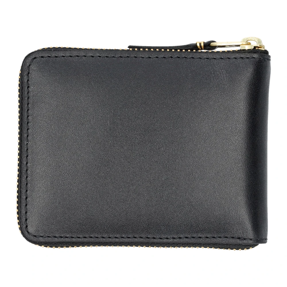 Comme des Garçons Zwarte Rits Portemonnee Black Unisex