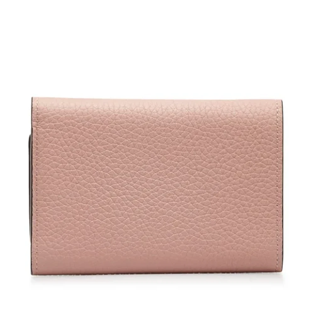 Louis Vuitton Vintage Pre-owned Leather wallets Pink Dames