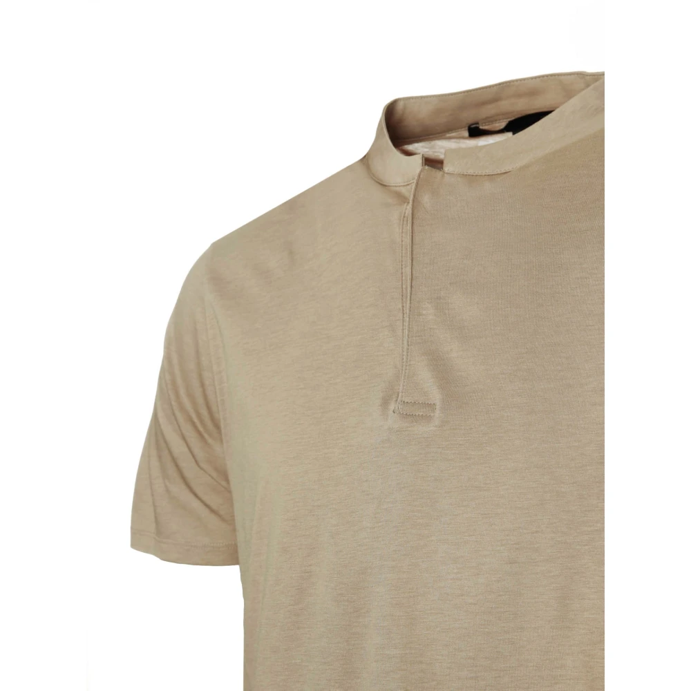drykorn Lichtgewicht Poloshirt Beige Heren