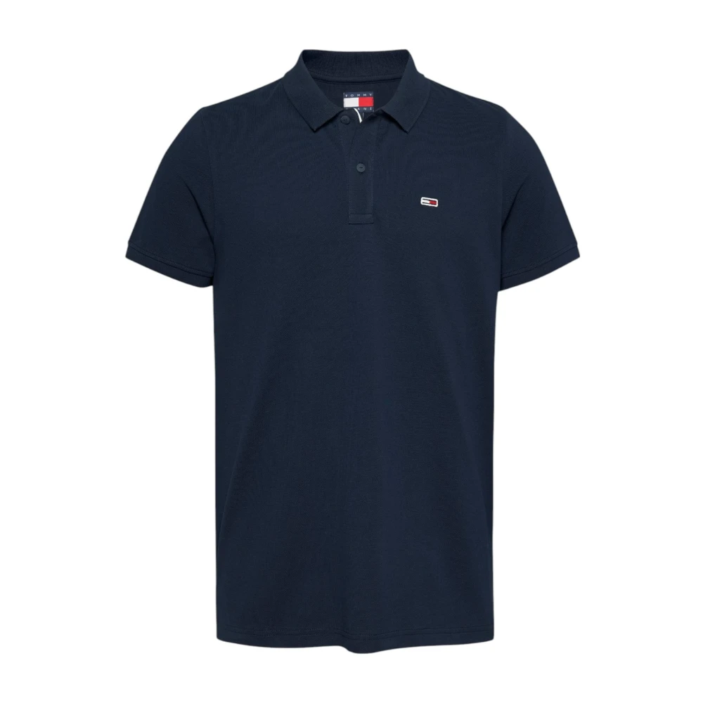 Tommy Jeans Katoenen Polo Shirt Collectie Blue Heren