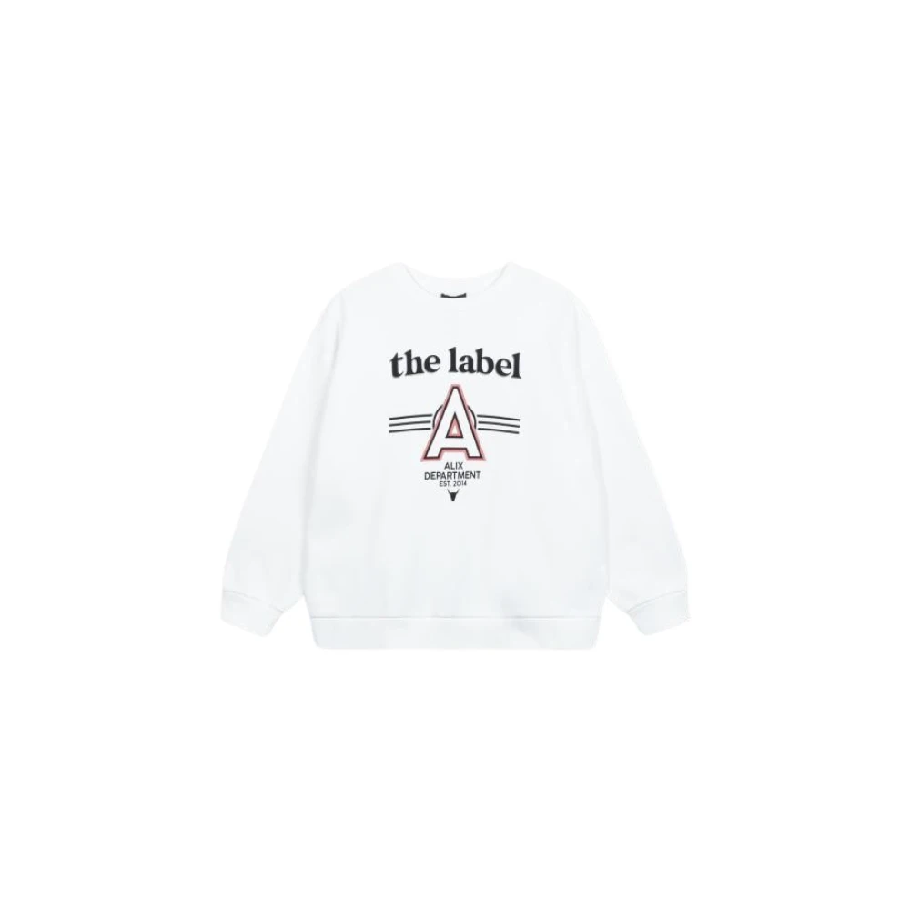 Alix The Label A Sweater White Dames